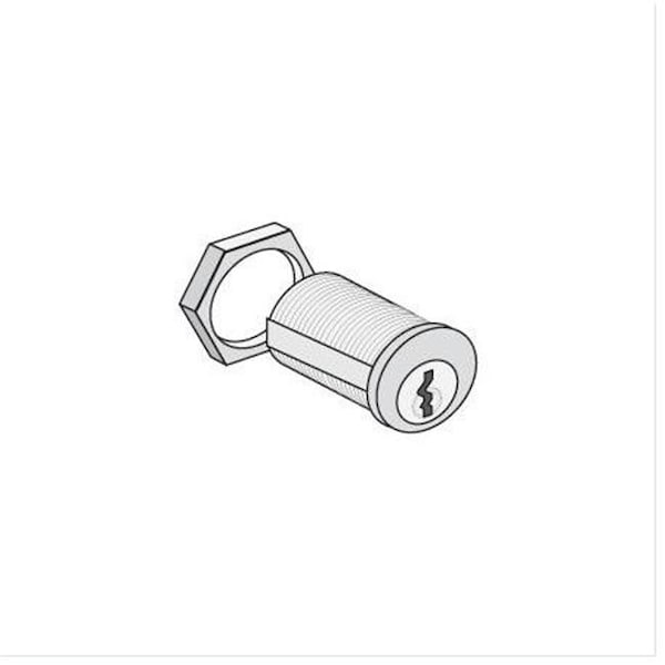 Salsbury Industries Salsbury Industries 11115 Gold Finish Cylinder Replacement Lock for Solid Oak Executive Wood Locker Door 11115 - main